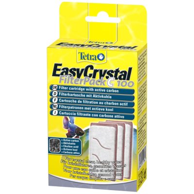 Вкладиш Tetra для акваріума до фільтру Filter Pack 100 C Cascade Globe з активованим вугіллям Вкладиш Tetra для акваріума до фільтру Filter Pack 100 C Cascade Globe з активованим вугіллям