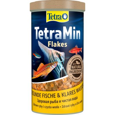 Корм Tetra Min Flakes для акваріумних рибок пластівці 200 г/ 1 л Корм Tetra Min Flakes для акваріумних рибок пластівці 200 г/ 1 л