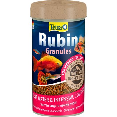 Корм Tetra Rubin Granules для акваріумних рибок для яскравості забарвлення гранули 100 г/ 250 мл Корм Tetra Rubin Granules для акваріумних рибок для яскравості забарвлення гранули 100 г/ 250 мл