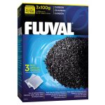 Наповнювач Hagen для фільтра Fluval Carbon активоване вугілля 3 x 100 г - Зображення 3