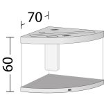 Акваріум Juwel кутовий Trigon 190 LED чорний 99x60x70 см 190 л - Зображення 3