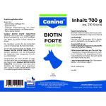 Вітамінний комплекс Canina Biotin Forte Tabletten для собак Біотин інтенсивний курс для шерсті 700 г 210 табл. - Зображення 3