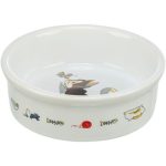Миска Trixie для котів малюнок з котом і мишкою керамічна 12 см 200 мл - Зображення 2
