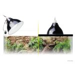 Плафон ExoTerra Glow Light для ламп обігріву в тераріум метал 14 см - Зображення 4