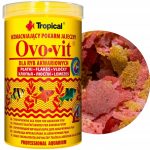 Ovo-vit   500ml /100g  (хлопья) корм с выс. содержанием яичного желтка для всех видов рыб - Зображення 2