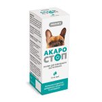 Краплі Provet АКАРОСТОП для котів собак та кроликів для зовнішнього застосування акарицидний препарат 10 мл - Зображення 2