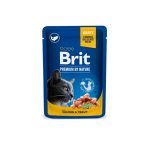 Корм вологий Brit Premium Cat Family Plate pouches набір паучів сімейна тарілка для котів асорті 4 смаки 100 г х 12 шт. - Зображення 5