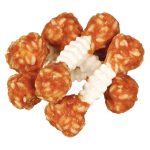 Ласощі Trixie Denta Fun Chicken Chewing Dumbbells для собак Гантель жувальна з куркою 100 г 6 шт - Зображення 2