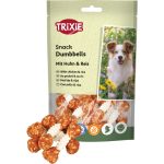 Ласощі Trixie Denta Fun Chicken Chewing Dumbbells для собак Гантель жувальна з куркою 100 г 6 шт - Зображення 3