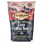 Корм сухий Carnilove Adult Lamb and Wild Boar для дорослих собак усіх порід з ягнятиною та диким кабаном 1,5 кг - Зображення 3