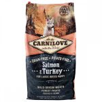 Корм сухий Carnilove Puppy Large Breed Salmon and Turkey для цуценят великих порід з лососем та індичкою 12 кг - Зображення 3