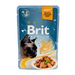 Корм вологий Brit Premium Cat Tuna Fillets Gravy pouch для котів філе тунця в соусі 85 г - Зображення 3