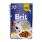 Корм вологий Brit Premium Cat Family Plate Jelly pouches набір паучів для котів сімейна тарілка в желе 12 шт. х 85 г - Зображення 6