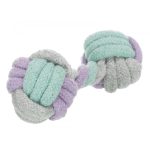 Іграшка Trixie Junior Rope Dumbbell для цуценят Гантель з канатом котон 15 см - Зображення 2
