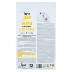Корм сухий Brit Care Grain Free Mini Hair and Skin для дорослих собак мініатюрних порід для шкіри та шерсті з лососем та оселедцем 2 кг - Зображення 3