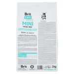 Корм сухий Brit Care Grain Free Mini Light and Sterilised для дорослих собак дрібних порід з зайвою вагою чи стерилізованих з кроликом та лососем 2 кг - Зображення 3