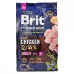 Корм сухий Brit Premium Dog Junior S для молодих собак дрібних порід від 1 до 12 місяців вагою 1-10 кг з куркою 3 кг - Зображення 4
