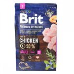 Корм сухий Brit Premium Dog Adult S для дорослих собак дрібних порід вагою 1-10 кг з куркою 3 кг - Зображення 3
