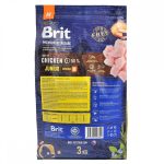 Корм сухий Brit Premium Dog Junior M для цуценят та молодих собак середніх порід від 1 до 12 місяців вагою 10-25 кг з куркою 3 кг - Зображення 3