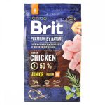 Корм сухий Brit Premium Dog Junior M для цуценят та молодих собак середніх порід від 1 до 12 місяців вагою 10-25 кг з куркою 3 кг - Зображення 4