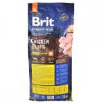 Корм сухий Brit Premium Dog Junior M для цуценят та молодих собак середніх порід від 1 до 12 місяців вагою 10-25 кг з куркою 15 кг - Зображення 3