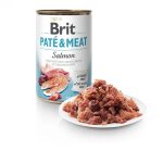 Корм вологий Brit Care Pate and Meat для дорослих собак з лососем 400 г - Зображення 2