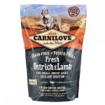 Корм сухий Carnilove Fresh Ostrich and Lamb for Small Breed Dogs для дорослих собак дрібних порід зі страусом та ягнятиною 1,5 кг - Зображення 3