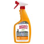 Засіб 8in1 Nature s Miracle Cat Orange Oxy Spray для усунення плям і запахів від котів 709 мл - Зображення 3