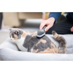 Гребінець-щітка FURminator для котів та собак двостороння з гумовою ручкою та захисними кульками - Зображення 6
