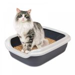 Туалет Природа Comfort L для котів сірий 49х39х15 см - Зображення 2