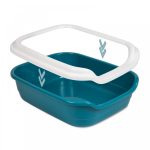 Туалет Природа Comfort L для котів ультрамарин 49х39х15 см - Зображення 3