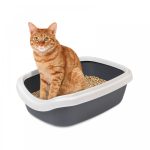 Туалет Природа Comfort M для котів сірий 41х30х13,5 см - Зображення 2