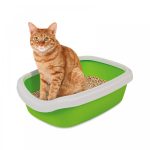 Туалет Природа Comfort M для котів лайм 41х30х13,5 см - Зображення 2