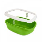 Туалет Природа Comfort M для котів лайм 41х30х13,5 см - Зображення 3