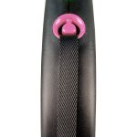 Повідець-рулетка Flexi для собак Black Design стрічка рожева розмір S 5 м/15 кг - Зображення 2