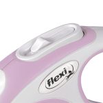 Повідець-рулетка Flexi для собак New Comfort стрічка рожева розмір XS 3 м/ 12 кг - Зображення 3