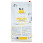 Корм сухий Brit Care Cat Grain Free Haircare Healthy and Shiny Coat для котів догляд за шкірою і шерстю лосось та курка 7 кг - Зображення 3
