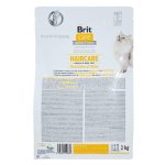 Корм сухий Brit Care Cat Grain Free Haircare Healthy and Shiny Coat для котів догляд за шкірою і шерстю лосось та курка 2 кг - Зображення 3