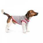 Жилет Pet Fashion Fleecy для собак сірий/червоний М - Зображення 2