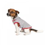 Жилет Pet Fashion Fleecy для собак сірий/червоний ХS2 - Зображення 3