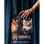 Корм сухий Savory Junior Large rich in Fresh Turkey and Chicken для молодих собак великих порід від 25 кг зі свіжою індичкою та куркою 3 кг - Зображення 6