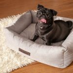 Лежак Pet Fashion Bond №2 для собак сірий 78х60х20 см - Зображення 2