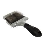 Щітка-пуходерка для собак та котів FURminator жорстка L 20,5 х 9,5 х 1,5 см - Зображення 2