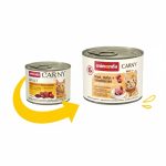 Корм вологий Carny Adult Beef Chicken Duck hearts консервований для дорослих котів з яловичиною куркою і качиними серцями 200 г - Зображення 2