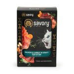 Набір паучів Savory Kitten, with Salmon and Carrot in Gravy 3+1 - Зображення 2