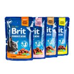 Корм вологий Brit Premium Sterilised Plate д/стерилізованих котів Тарілка д/стерилізованих 12 шт х 100 г - Зображення 2