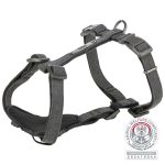 Шлея Trixie CityStyle H-harness для собак бавовна S–M 42–60 см 15 мм чорна - Зображення 5