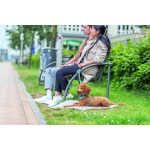 Шлея Trixie CityStyle H-harness для собак бавовна S–M 42–60 см 15 мм світло-зелена - Зображення 2