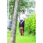 Шлея Trixie CityStyle H-harness для собак бавовна L–XL 75–120 см 25 мм чорна - Зображення 2