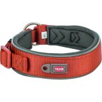 Нашийник Trixie Premium для собак екстраширокий L–XL 53–62 см 50 мм рижо-графітовий - Зображення 2